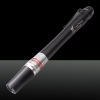 Forma LT-650 200mW mini torcia elettrica della luce rossa del laser della penna nera