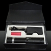 LT-7777 2000mw 635nm Portable High Brightness Red Laser Pointer Pen with Battery and Charger Black