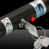 1000mW Handheld Separate Crystal High Power Green Light Laser Pointer Pen Black