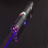 6000mW 3-Color Separate Crystal High Power Blue Green Red Light Laser Pointer Pen Black