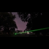 200 mW 532nm 650nm 2 en 1 color dual verde luz roja puntero láser negro