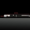 1mW 650nm New Mittler-öffnen rote Laser-Pointer Pen Schwarz
