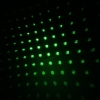 1MW 532nm estrelado Pattern Green Light Nu Laser Pointer Pen Prata