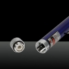 650nm 1mW Red Beam Light Starry Rechargeable Laser Pointer Pen with 4pcs Laser Heads Blue