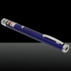 1mW 650nm Red Fascio di luce Starry laser ricaricabile Pointer Pen con 4pcs Laser Heads Blu