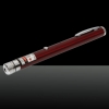 650nm 1mW Red Beam Light Starry Rechargeable Laser Pointer Pen with 4pcs Laser Heads Red