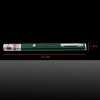 532nm 1mW Green Beam Light Starry Rechargeable Laser Pointer Pen with 4pcs Laser Heads Green