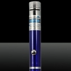 1mW 405nm Purple Beam Light Starry Light Style Medio abierto lápiz puntero láser con 5pcs cabezas láser azul