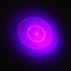 1mW 405nm Purple Beam Lumière Starry Light Style Moyen-ouvert Laser Pointeur Pen avec 5 pcs Laser Têtes Bleu
