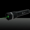 300mw 532nm Green Beam Light Starry Sky Light Style Noctilucent Stretchable Adjustable Focus Laser Pointer Pen Set Black