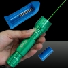 LT-501B 400mW 532nm grüne Lichtstrahl Lichtpunkt-Licht-Stil wiederaufladbare Laserpointer mit Ladegerät Grün