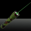 Estilo LT-501B 100mw 532nm verde Rayo de luz de punto ligero recargable de la pluma del laser con el cargador del color del camu