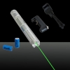 200mW 532nm grüne Lichtstrahl-Licht Separate Kristall-Laser-Zeiger-Feder-Kit Silber