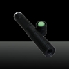 150mw 532nm fascio verde chiaro Dot Style Luce Separato laser di cristallo ricaricabile Pointer Pen Set Nero