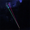Laser Style 200mw 650nm / 532nm Red & Green Fascio di luce Starry Sky Light Pointer Pen Nero