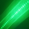 Nuevo 6-Pattern Starry Sky 500mW 532nm Green Light puntero láser Pen Pack con soporte negro