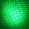 500mw 532nm grüne Lichtstrahl-Licht 6 Sternenhimmel Licht Styles Laserpointer mit Halter Schwarz