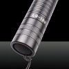 Stile chiaro 200mw 532nm Fagiolino Luce singola Dot impermeabile messa a fuoco regolabile Laser Pointer Pen Nero