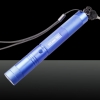 30mw 532nm Green Beam Light Foco ajustable Potente puntero láser Pen Set Azul