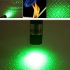 50mw 532nm verde Rayo de luz del foco ajustable del oro Potente puntero láser sistema de la pluma de lujo
