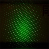 50mw 532nm verde Rayo de luz del foco ajustable del oro Potente puntero láser sistema de la pluma de lujo