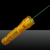 501B 200mW 532nm fascio verde chiaro a punto singolo Laser Pointer Pen Oro