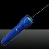 501B 500mW 532nm fascio verde chiaro a punto singolo Laser Pointer Pen Blu