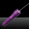 LT-501B 200mw 405 nm purpúreo claro solo punto de luz Estilo recargable Laser Pointer Pen Set Purple