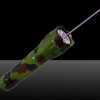 Style Luce LT-501B 100mw 405nm Viola Chiaro singolo punto laser ricaricabile Pointer Pen Set Camouflage Colore