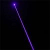 5mW 450nm Estilo Pure Blue Beam Ligero de un solo punto de luz foco ajustable puntero láser pluma de gran alcance Negro