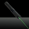 LT-0887 5mw 532nm Green Beam Light Single Dot Light Style Separate Crystal Laser Pointer Pen Black