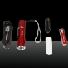 Ultrafire CREE X4 Emitter 500lm White Light Trois modes Mise au point réglable lampe de poche rouge