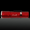 Ultra CREE X4 Emitter 500LM weißes Licht drei Modi justierbare Fokus-Taschenlampen-Rot