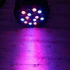 18W LED RGB Ball Ball en forme de scène Light Black