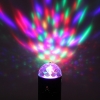 LED RGB Voice Control rotante fase della discoteca Black Light