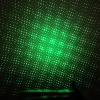 100mW 532nm de un solo punto y de luz estrellada 2-en-1 Green Beam Laser Puntero de pluma negro