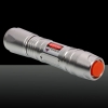 Ponto único 200mW 405nm roxo azul Feixe Kit inoxidável caneta ponteiro laser de aço com bateria e carregador de prata