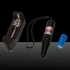 200mW 650nm faisceau rouge à point unique bouteille de vin en forme de Kit stylo pointeur laser avec batterie et chargeur noir