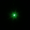 200mW 532nm grüne Lichtstrahl Ein-Punkt-Edelstahl-Laser-Zeiger-Feder-Kit mit Akku und Ladegerät Silber