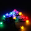 MarSwell 20-LED Colorful Light Ball Shape Solar Christmas Decorative String Light