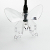 MarSwell 40 LED de luz branca da borboleta Design Natal Luz Solar Cordas decorativa