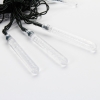 Luce decorativa della stringa luce bianca MarSwell 40-LED Waterdrop design di Natale solare