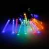 MarSwell 40-LED Colorful Light Waterdrop Design Solar Christmas Decorative String Light 
