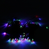 High Quality 200LED Waterproof Christmas Decoration Colorful Light Solar Power LED String Light (12M)