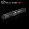 SHARP EAGLE ZQ-LA-02 200mW 532nm/650nm Green & Red Light Starry Sky Style Waterproof Aluminum Laser Pointer Black