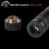 SHARP EAGLE ZQ-LA-02 500mW 532nm/650nm Green & Red Light Starry Sky Style Waterproof Aluminum Laser Pointer Black