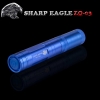 SHARP EAGLE ZQ-03 200mW 532nm Starry Sky-Art-Grün-Licht wasserdichtes Aluminium-Laser-Schwert Blau