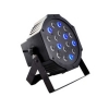 18-LED-Rot & Grün & Blau-Licht-Sprachsteuerung Parcan-Projektor-Lampe mit Fernbedienung schwarz