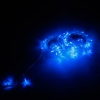 10M 100 LED Festivais de Natal Decoração de 8 modos de funcionamento azul Luz impermeável Luz String (Padrão dos EUA ficha)