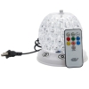 LT-W997 2-em-1 salão de baile de Natal Decoração Home LED fase luz com interruptor remoto Branco
